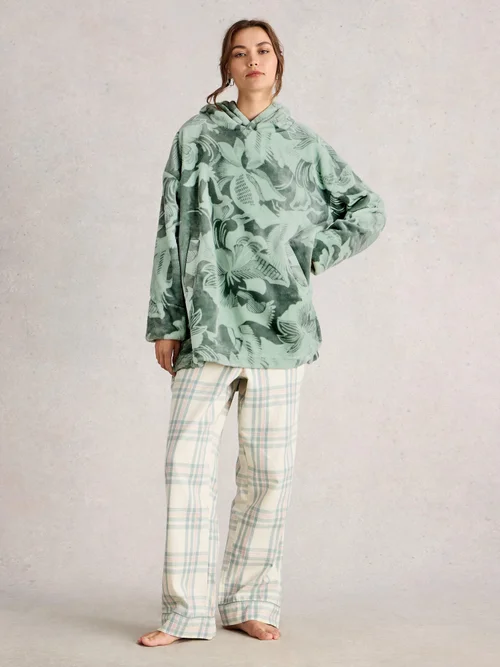 Kuschelhoodie Clover - Green Mlt - XXXL Bild 2