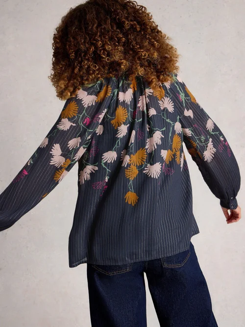 Bluse Yoki - Navy Multi - 52 Bild 4