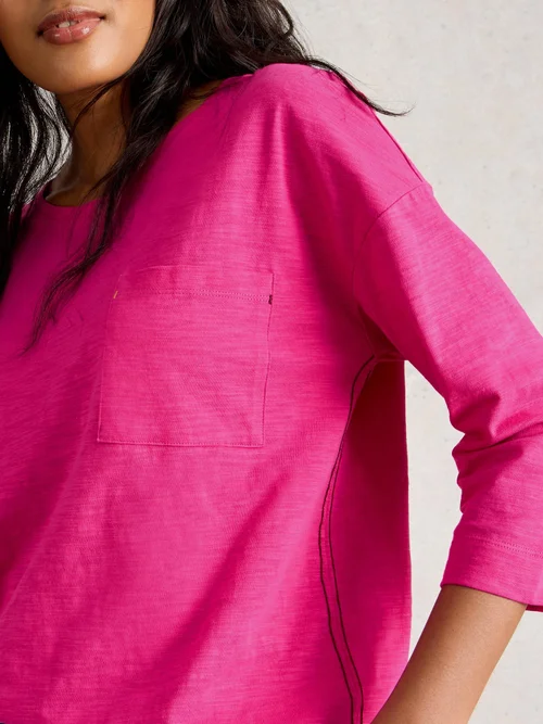 Jerseytop Mia - Brt Pink - XXXL Bild 3
