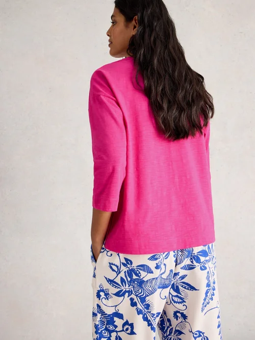 Jerseytop Mia - Brt Pink - XXXL Bild 4