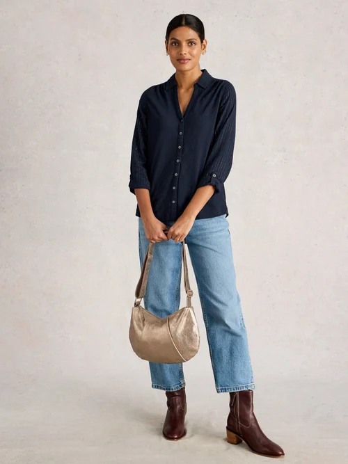 Glitzerbluse Annie - Dark Navy - 42 Bild 2