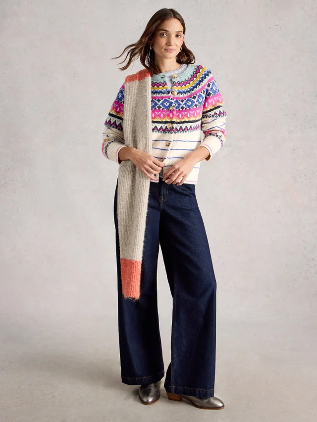 Strickjacke Arctic Fairisle