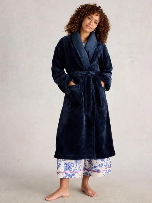 Bademantel Clover - Dark Navy - XXXL Bild 2