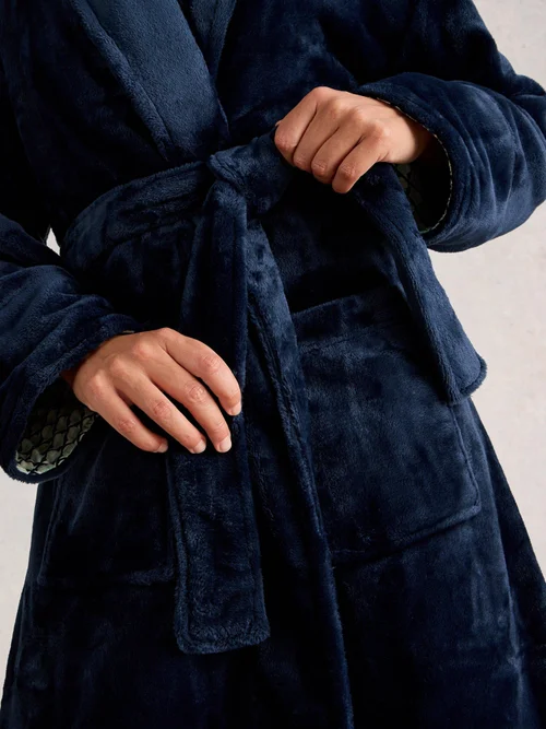 Bademantel Clover - Dark Navy - XXXL Bild 3