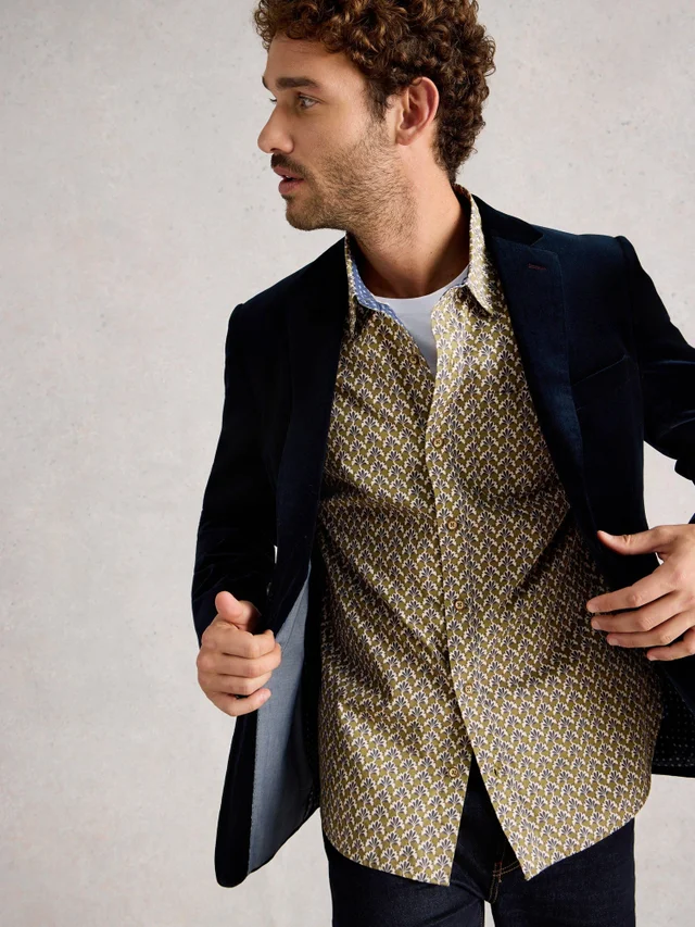 Hemd Finsbury mit Fächerprint