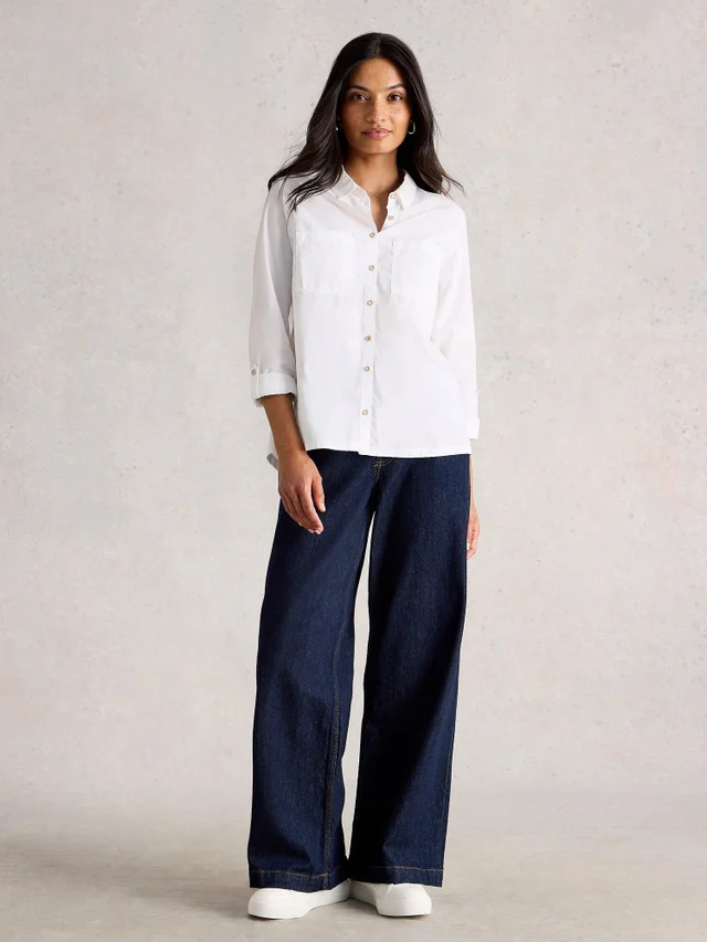 Popelinbluse Sophie