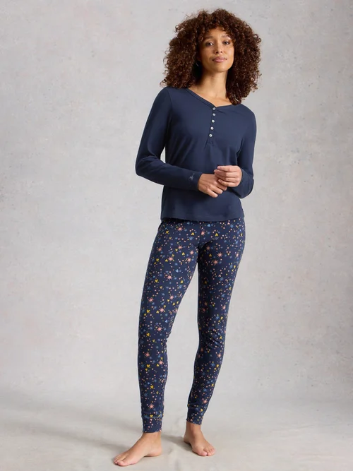 Pyjamatop Penny - Dark Navy - XXXL Bild 2