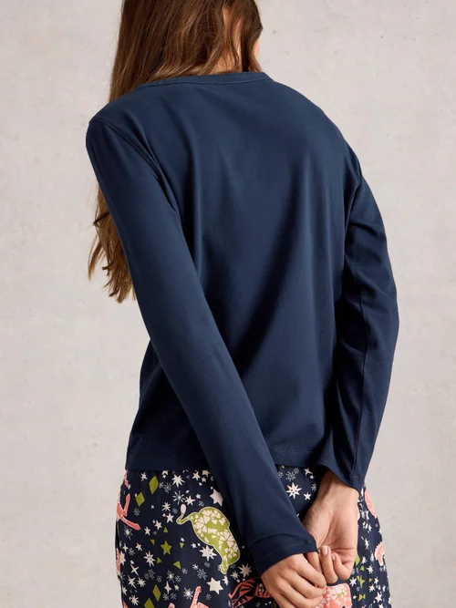 Pyjamatop Penny - Dark Navy - XXXL Bild 4