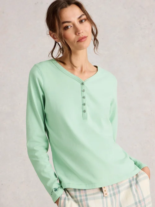 Pyjamatop Penny - Lgt Green - XXXL Bild 3