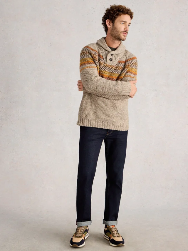 Pullover York mit Schalkragen