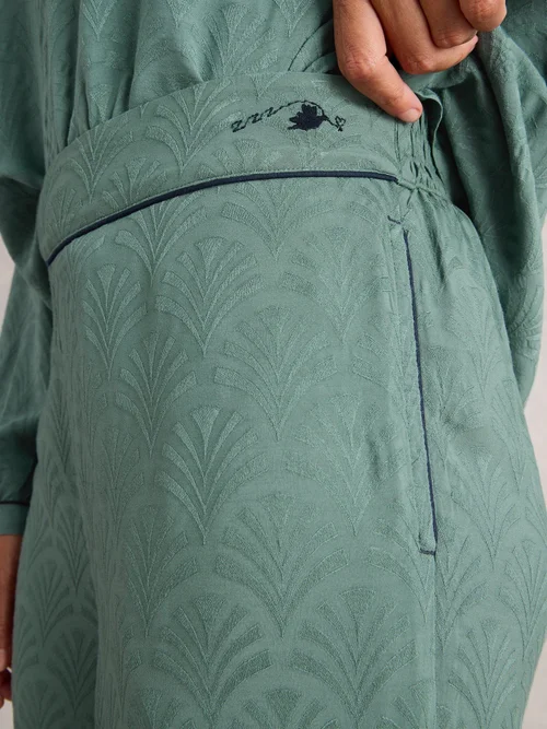 Pyjamahose Celia - Dk Green - XXXL Bild 3