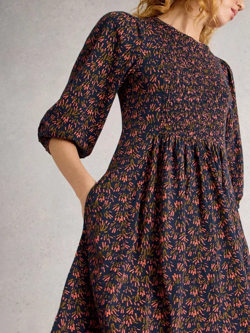 Jerseykleid Maeva - Navy Multi - 52 Bild 3