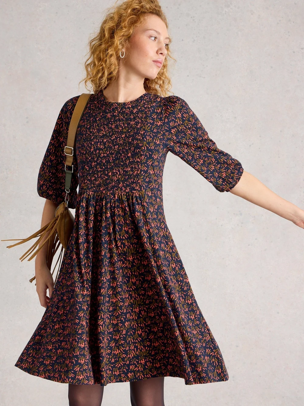 Jerseykleid Maeva - Navy Multi - 52 Bild 1