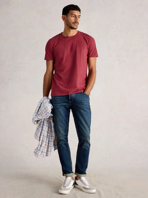 T-Shirt Abersoch - Dk Red - XXXL/R Bild 2