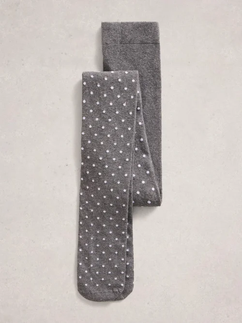 Strumpfhose mit Glitzertupfen - Mid Grey - XL Bild 2