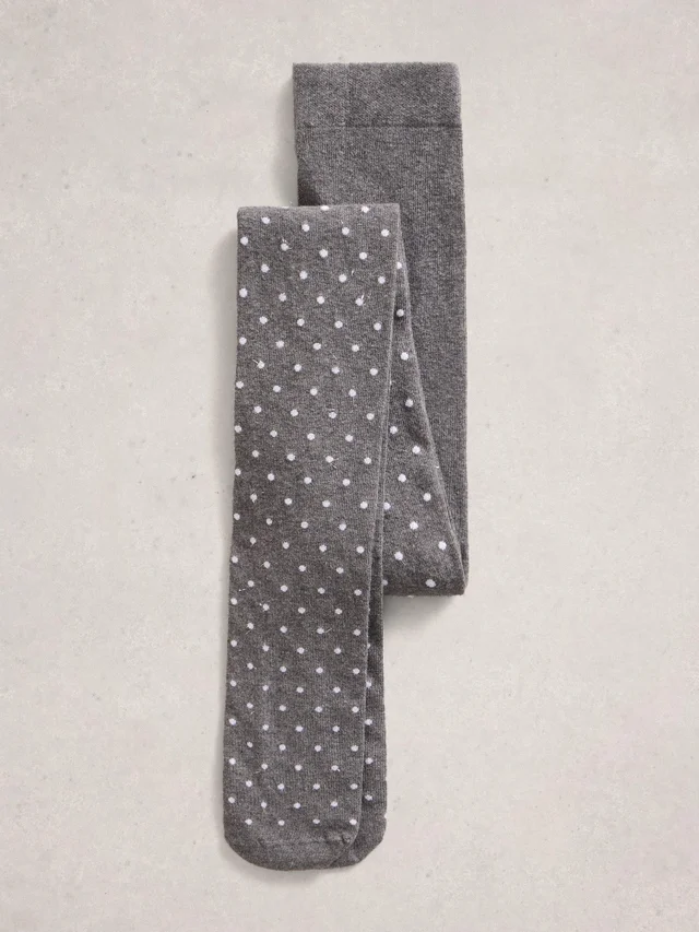 Strumpfhose mit Glitzertupfen