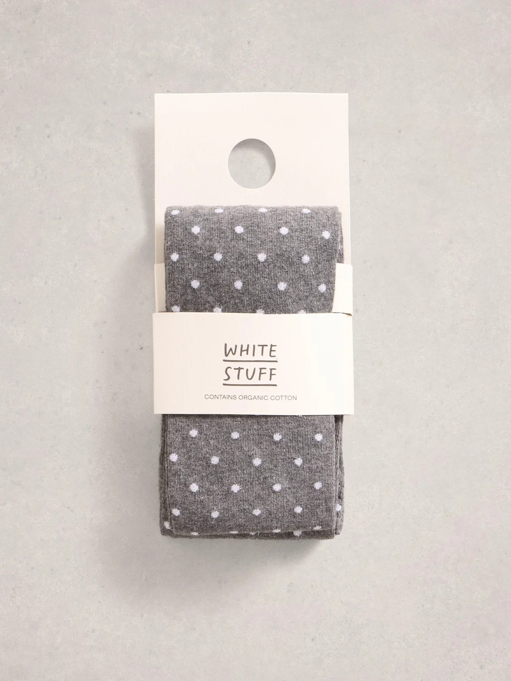 Strumpfhose mit Glitzertupfen - Mid Grey - XL Bild 1
