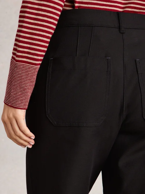 Hose Belle mit weitem Bein - Pure Blk - 52/R Bild 3