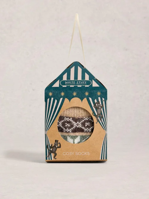 Gemütliche Herrensocken in Geschenkbox Bild 1