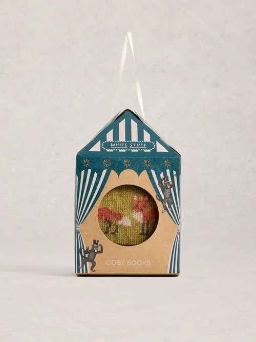 Gemütliche Herrensocken in Geschenkbox Bild 1