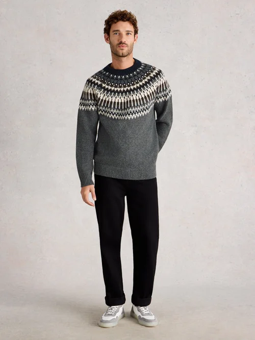 Norwegerpullover Claude - Dk Grey - XXXL Bild 2
