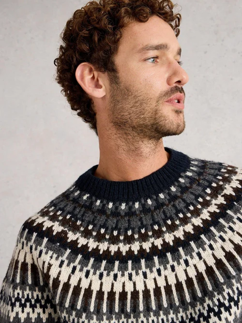 Norwegerpullover Claude - Dk Grey - XXXL Bild 3