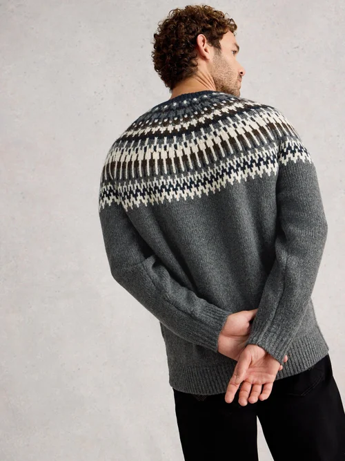 Norwegerpullover Claude - Dk Grey - XXXL Bild 4