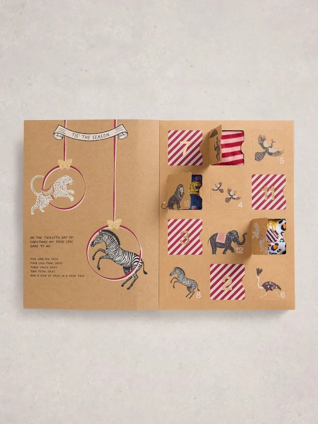 12 Paar Socken Geschenkpaket