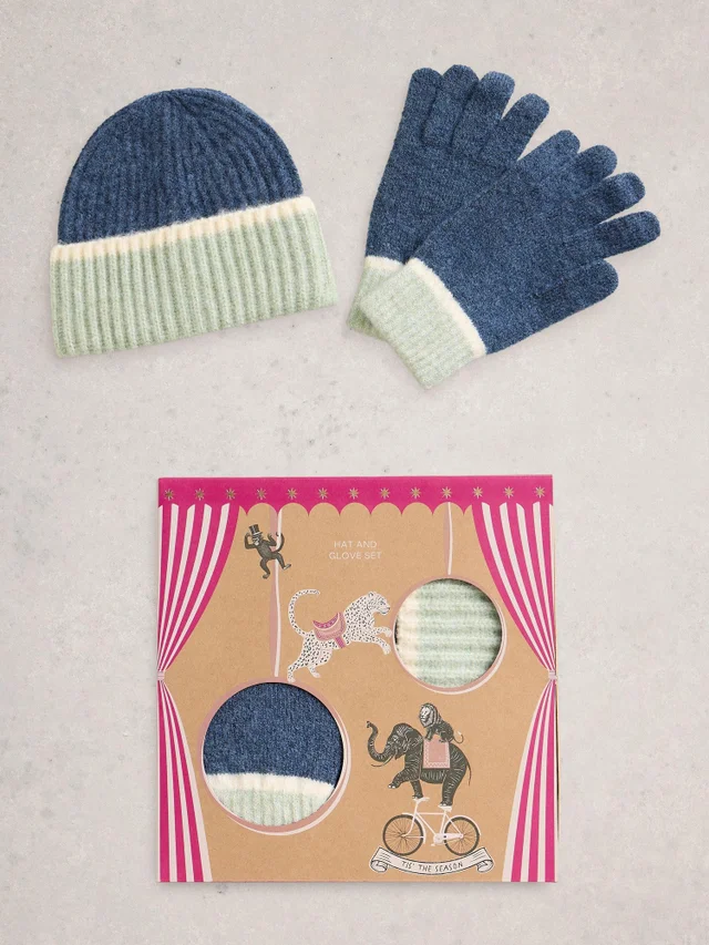 Geschenkset Mütze & Handschuhe