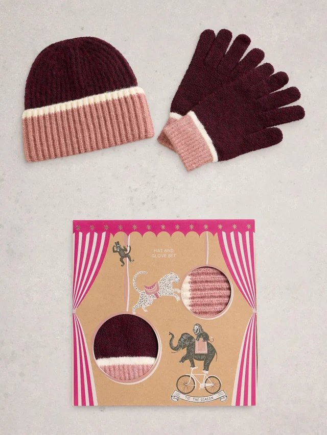 Geschenkset Mütze & Handschuhe