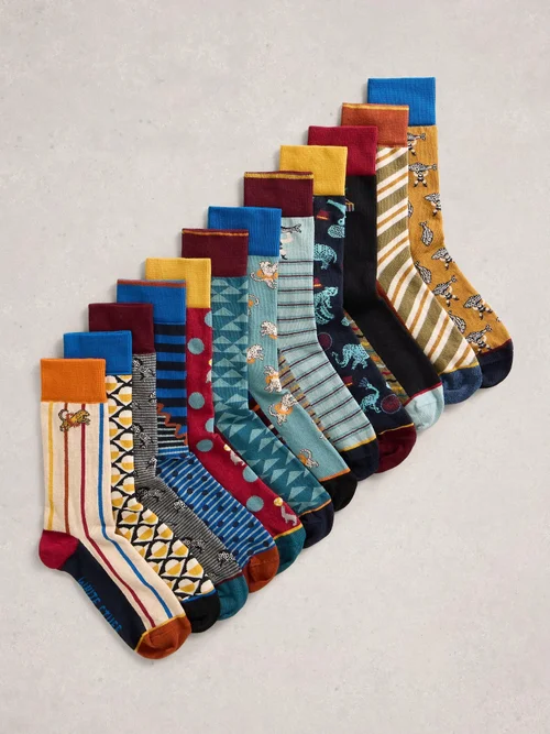 12 Paar Herrensocken Geschenkpaket Bild 4