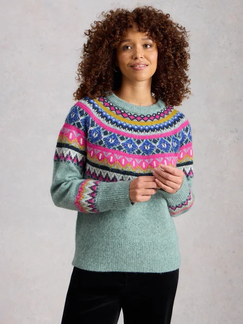 Norwegerpullover Arctic - Teal Mlt - 52 Bild 3