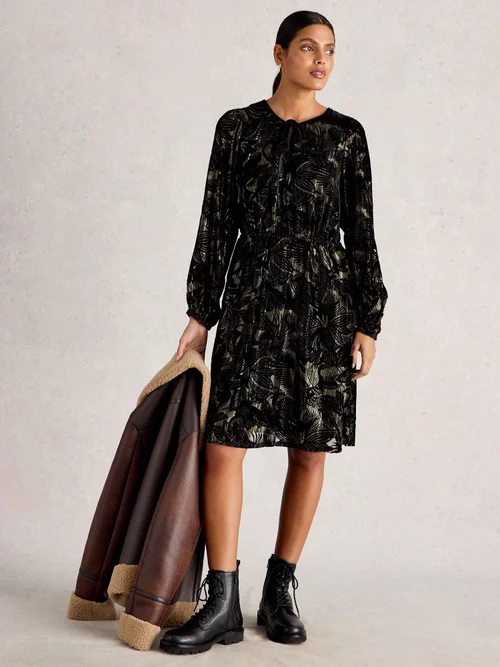 Samtkleid Faye - Blk Mlt - 52/R Bild 2