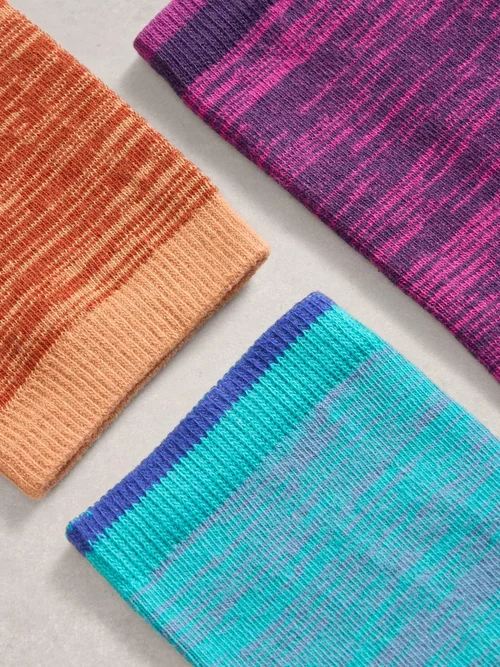 3er-Pack Socken Spacedye - Blue Mlt - 39-41 Bild 2