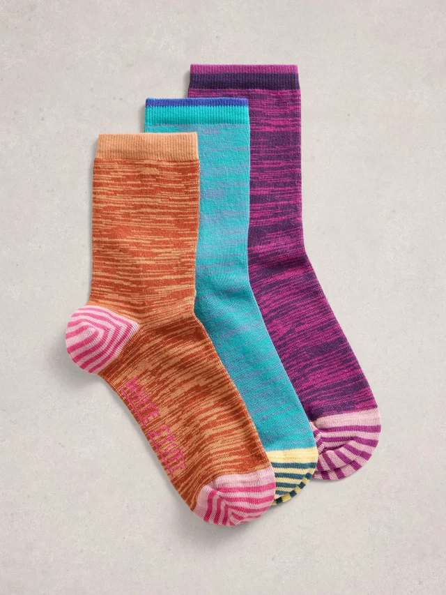 3er-Pack Socken Spacedye