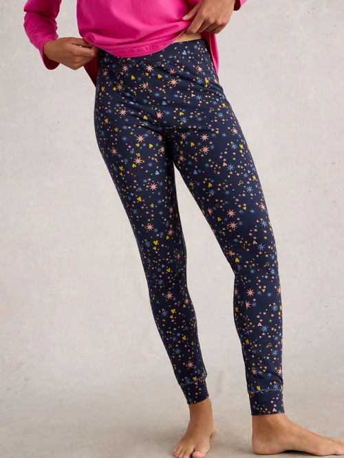 Jerseylegging Selena - Navy Multi - XXXL Bild 1