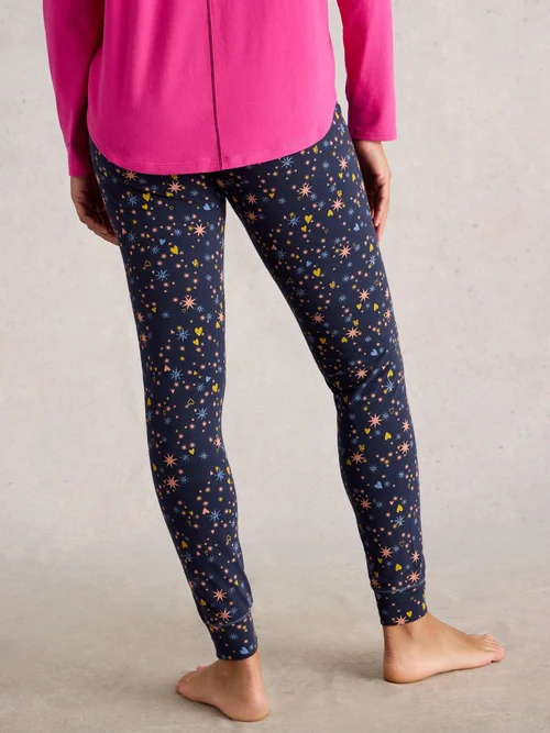 Jerseylegging Selena - Navy Multi - XXXL Bild 4