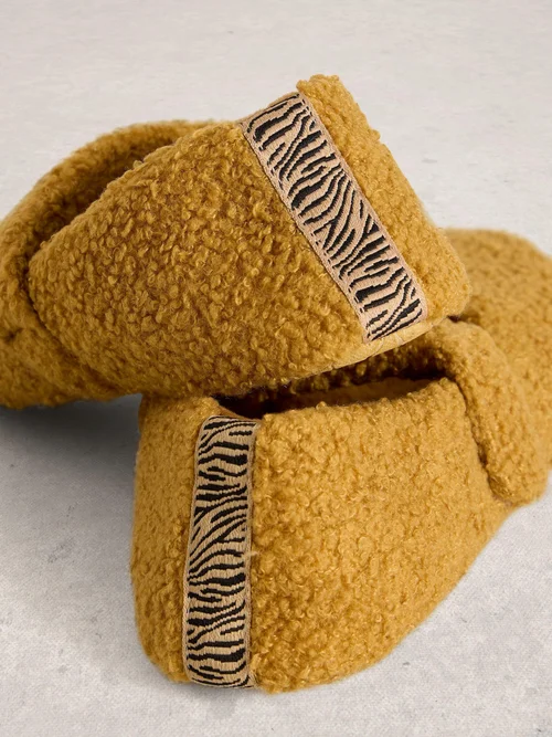 Mary-Jane Hausschuhe aus Teddyfell - Mid Chart - S Bild 3