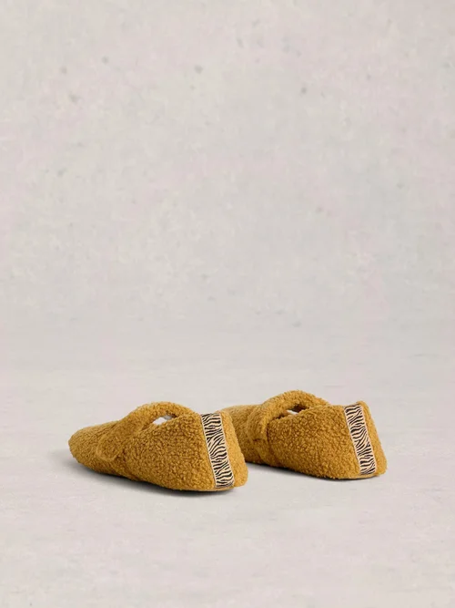 Mary-Jane Hausschuhe aus Teddyfell - Mid Chart - S Bild 4