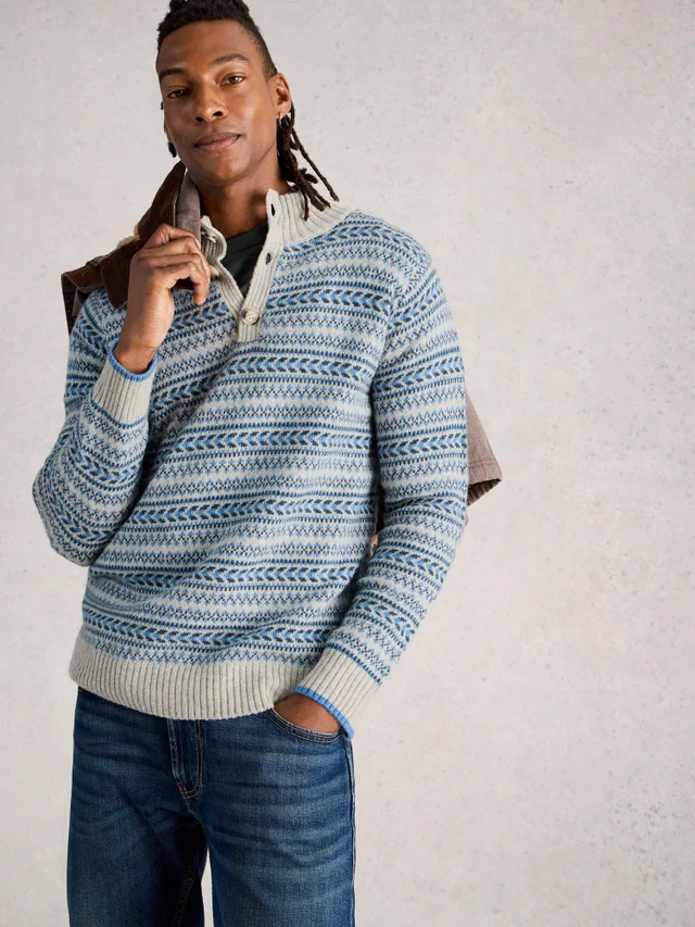 Pullover Kendal mit Stehkragen