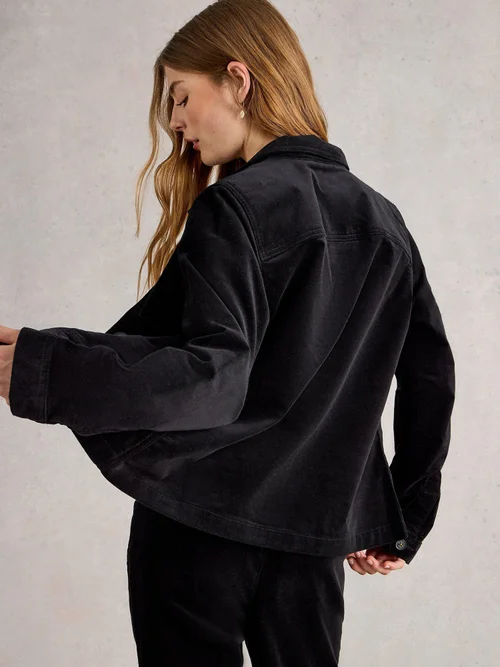 Samtjacke Carrie - Pure Blk - 52 Bild 4