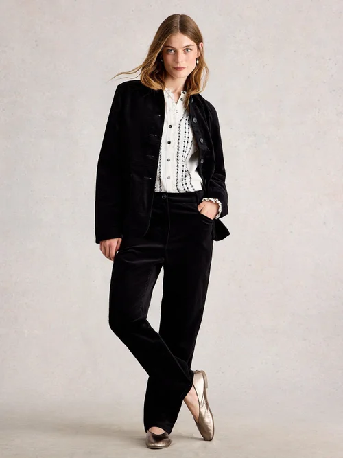 Samtjacke Carrie - Pure Blk - 52 Bild 2