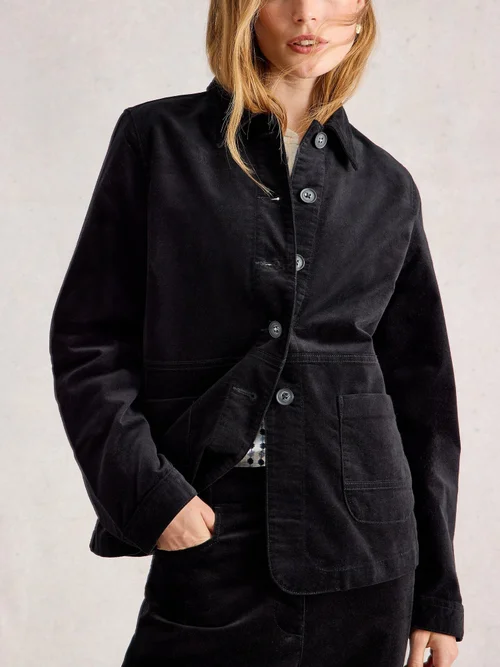 Samtjacke Carrie - Pure Blk - 52 Bild 1