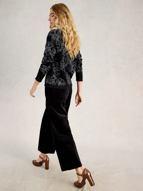 LULU SPARKLE STRICKJACKE - Blk Mlt - 52 Bild 4