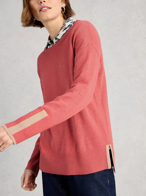 Pullover Olive - Mid Pink - 52 Bild 3