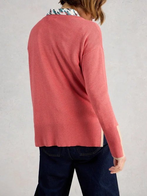 Pullover Olive - Mid Pink - 52 Bild 4