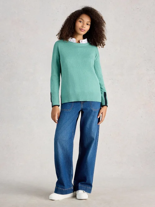 Pullover Olive - Mid Teal - 52 Bild 2