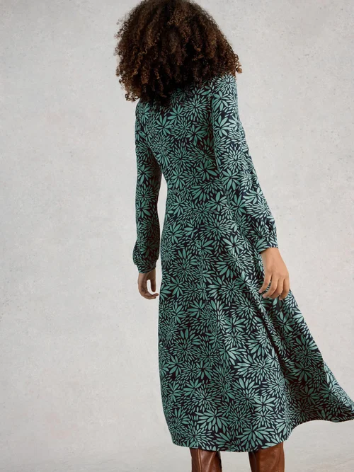 Jerseykleid Megan - Blue Pr - 44/R Bild 4