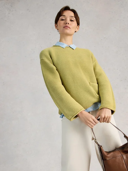 Washed Pullover Gigi - Brt Green - 52 Bild 3