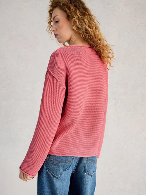 Washed Pullover Gigi - Mid Pink - 52 Bild 4